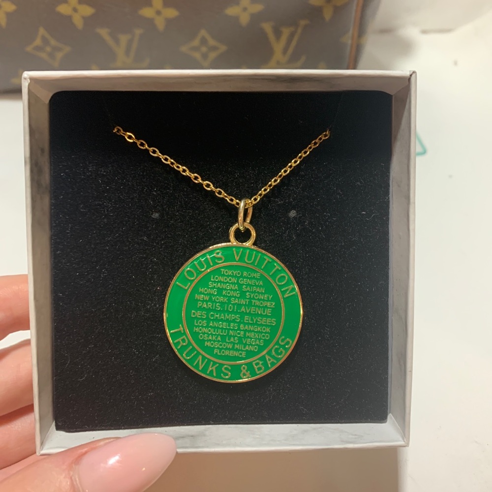Re Worked Louis Vuitton Necklace